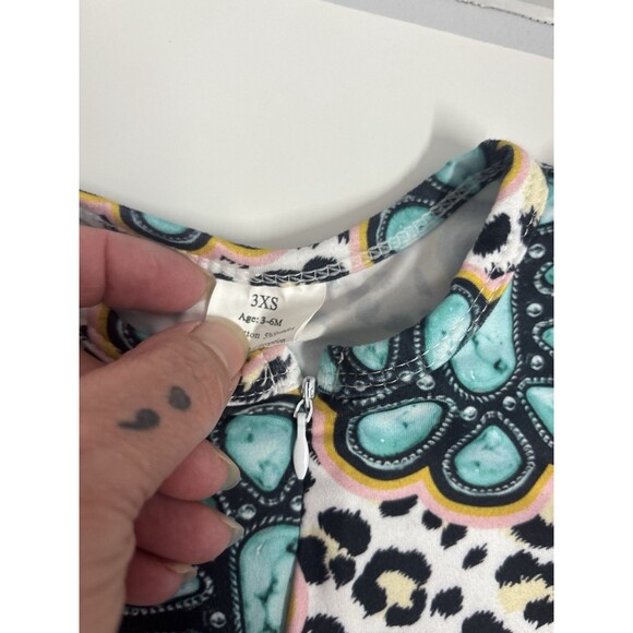 5 Piece Girls Custom Lot 3/6 Months EUC (new Socks) - Picture 3 of 12